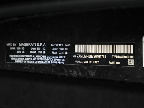 Used 2025 Maserati MC20 GT2 Stradale RWD image 59