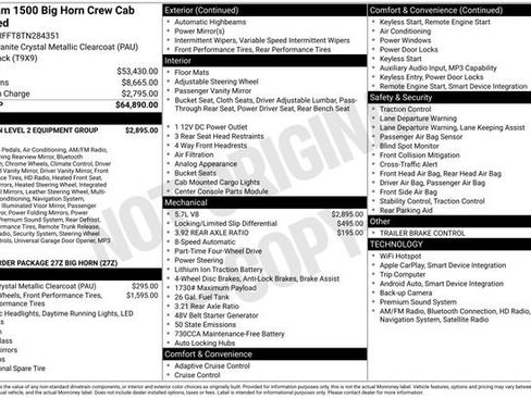 New 2026 RAM 1500 Big Horn AWD/4WD image 36