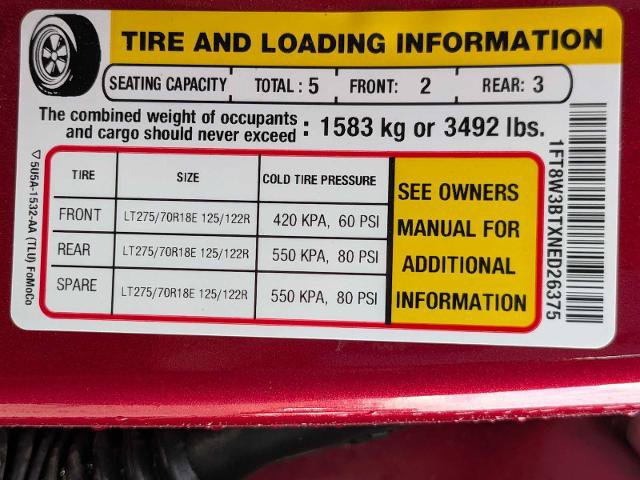 Certified 2022 Ford F350 Lariat w/ Lariat Value Package AWD/4WD image 33