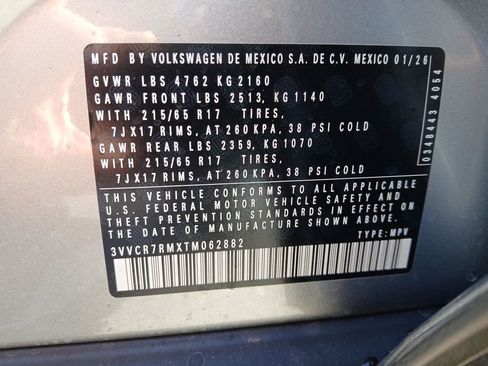 New 2026 Volkswagen Tiguan S image 28