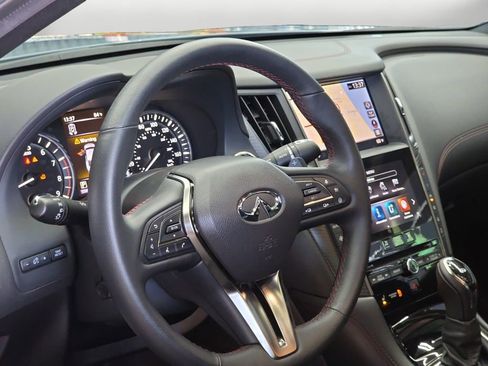 Used 2022 INFINITI Q50 Red Sport 400 w/ Carbon Fiber Package image 11