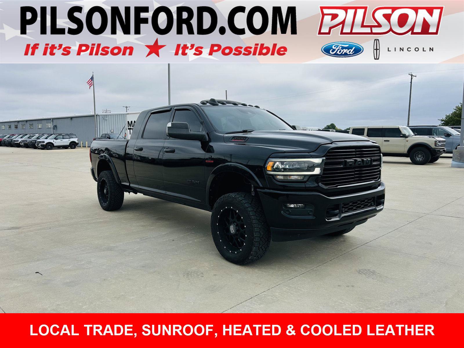 Used 2020 RAM 3500 Laramie w/ Night Edition AWD/4WD image 1