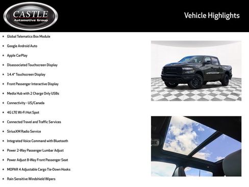 New 2026 RAM 1500 Rebel w/ Rebel Level 2 Equipment Group AWD/4WD image 18