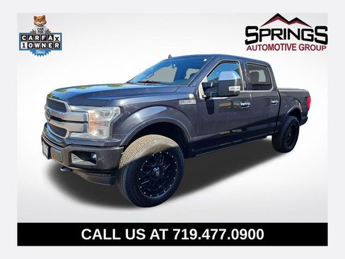 Used 2020 Ford F150 Platinum w/ Equipment Group 701A Luxury AWD/4WD image 1