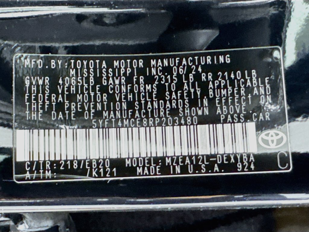 Used 2024 Toyota Corolla XSE FWD image 31