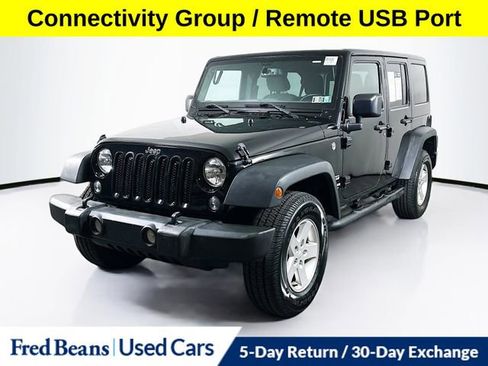 Used 2016 Jeep Wrangler Unlimited Sport w/ Quick Order Package 24S AWD/4WD image 3