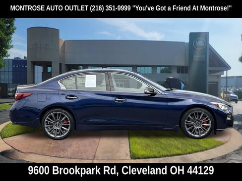 Used 2021 INFINITI Q50 Red Sport 400 AWD/4WD image 3