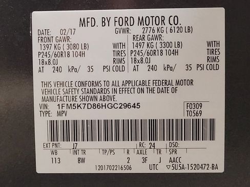 Used 2017 Ford Explorer XLT FWD image 33