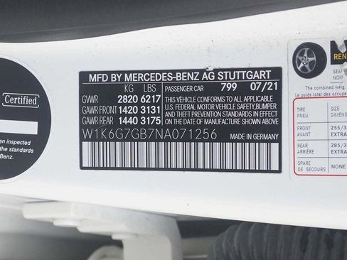 Used 2022 Mercedes-Benz S 580 4MATIC Sedan image 55