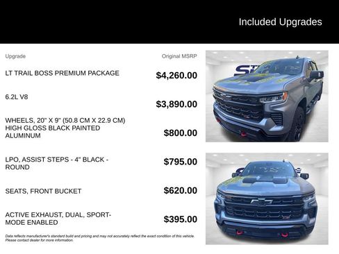 Used 2024 Chevrolet Silverado 1500 LT Trail Boss w/ LT Trail Boss Premium Package AWD/4WD image 2