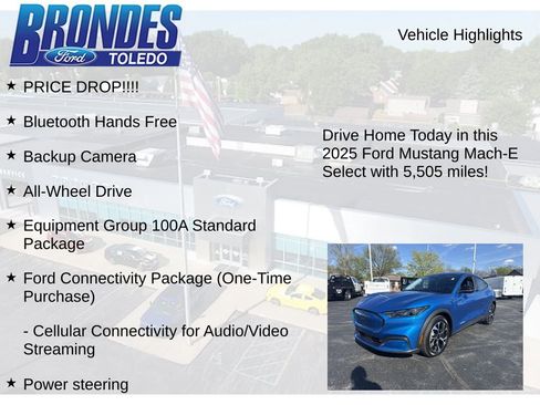 Used 2025 Ford Mustang Mach-E Select AWD/4WD image 5