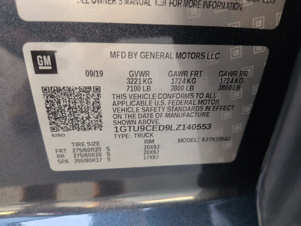 Used 2020 GMC Sierra 1500 Elevation w/ Elevation Value Package AWD/4WD image 29