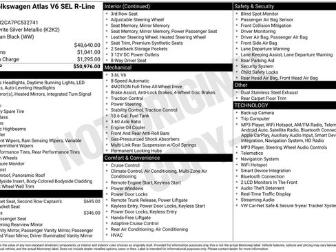 Used 2023 Volkswagen Atlas SEL R-Line AWD/4WD image 4