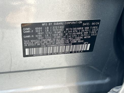 Used 2024 Subaru Ascent Premium w/ Convenience Package image 30