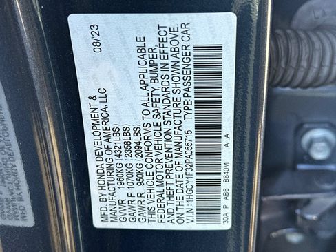 Used 2023 Honda Accord EX image 27