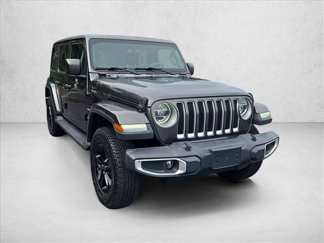 Used 2019 Jeep Wrangler Unlimited Sahara w/ Uconnect 4C Nav & Sound Group AWD/4WD image 3