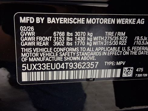New 2026 BMW X5 M60i w/ Parking Assistance Package image 19