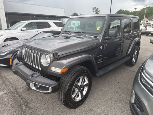 Used 2021 Jeep Wrangler Unlimited Sahara AWD/4WD image 1