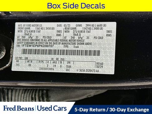 Certified 2023 Ford F150 XLT w/ Equipment Group 302A High AWD/4WD image 38
