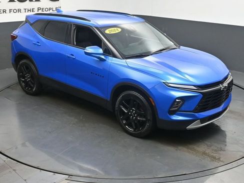 Used 2024 Chevrolet Blazer LT w/ LPO, Black Grille Bar Package FWD image 48