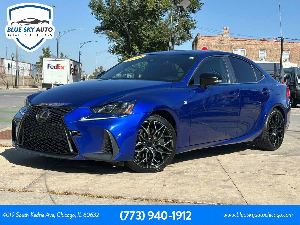 Used 2020 Lexus IS 350 F Sport w/ Blackline Edition AWD/4WD image 1