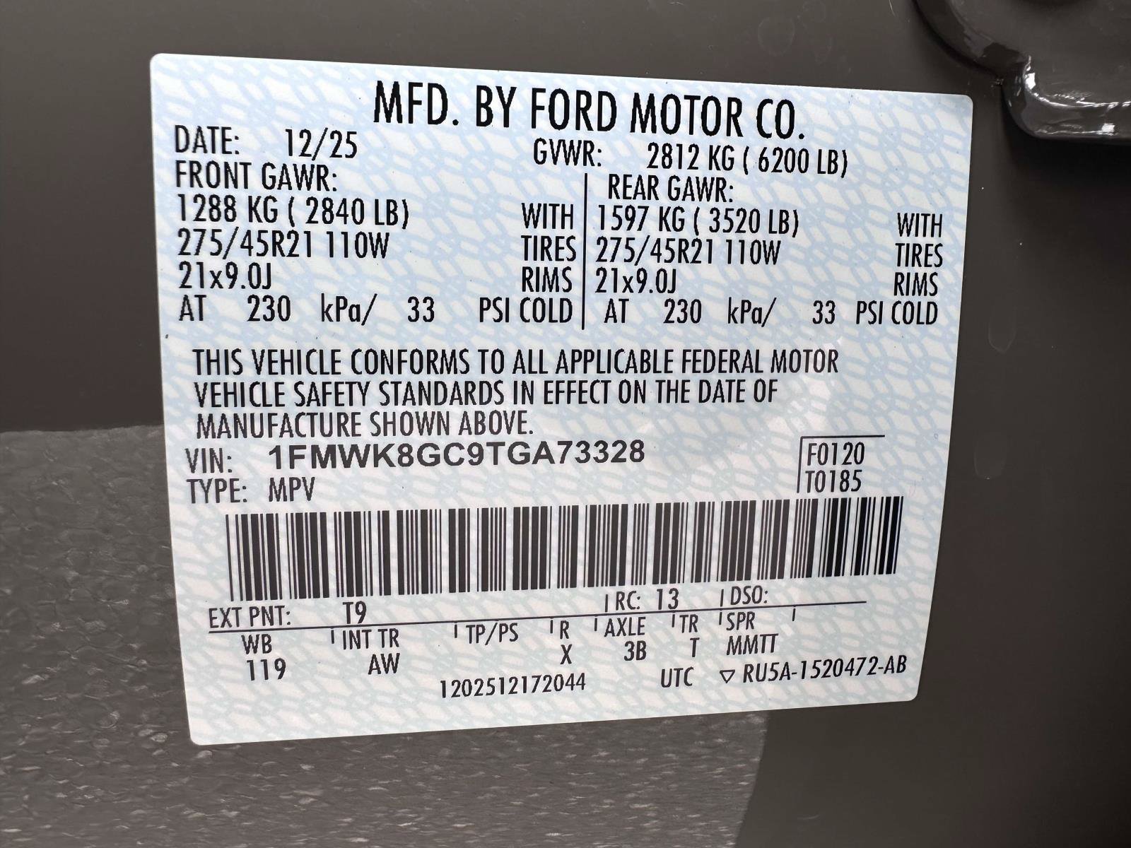 Used 2026 Ford Explorer ST w/ Sun And Sound Package AWD/4WD image 31