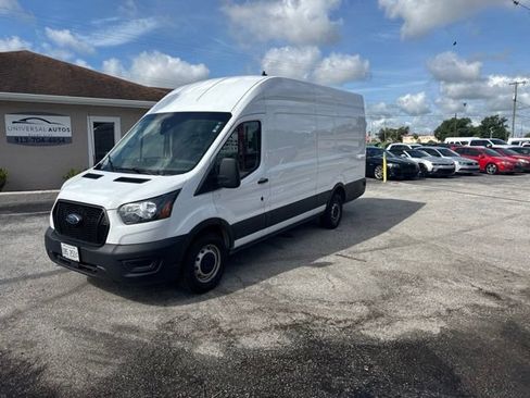 Used 2023 Ford Transit 250 148 High Roof Extended w/ Load Area Protection Package RWD image 2