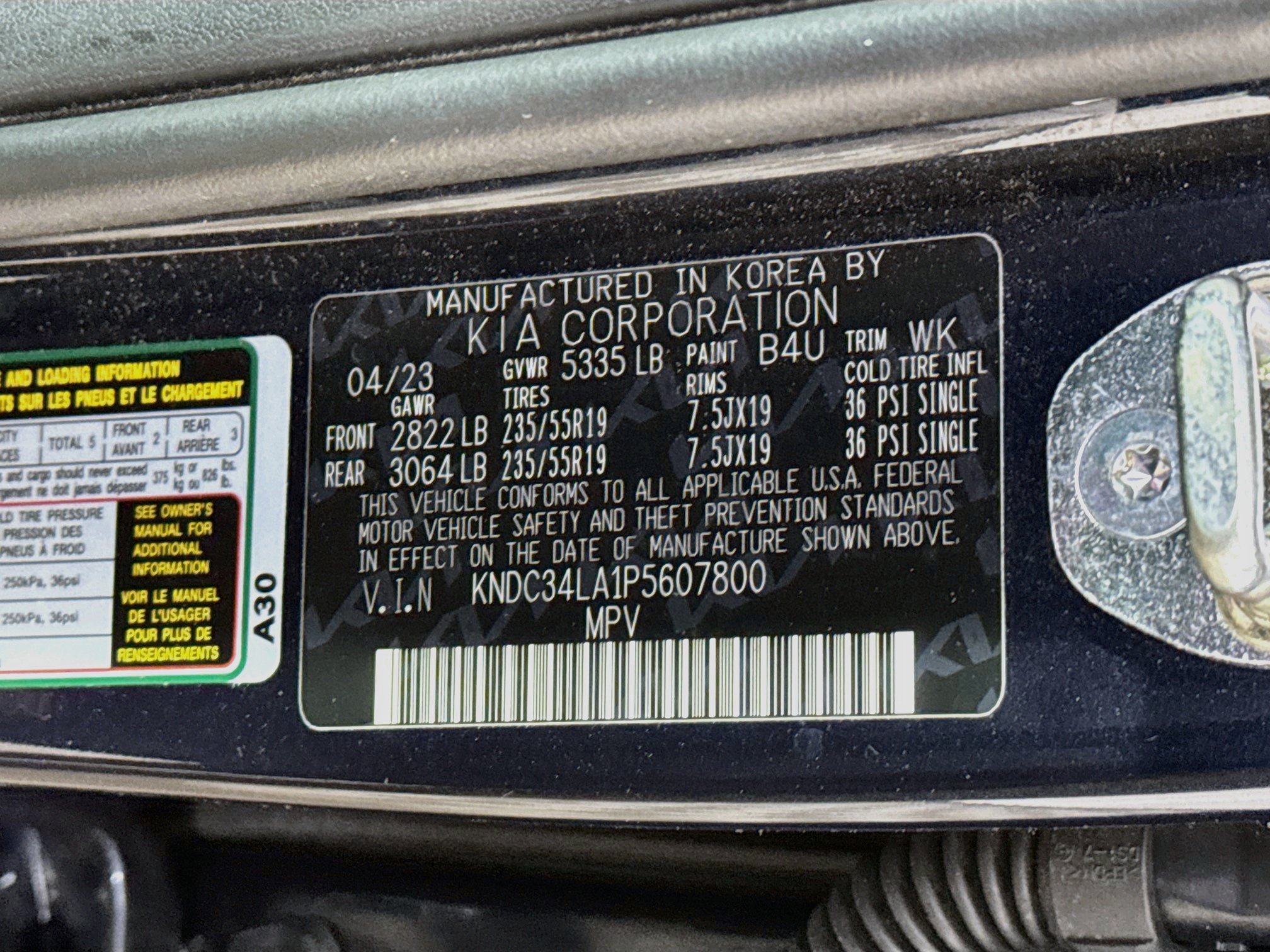 Used 2023 Kia EV6 Wind RWD image 28