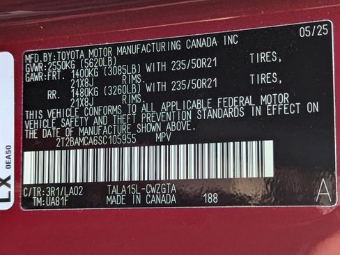 Certified 2025 Lexus RX 350 w/ Luxury Package image 20