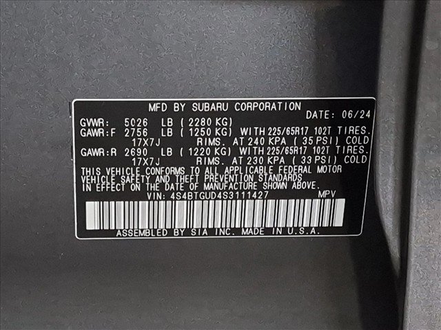 Used 2025 Subaru Outback Wilderness w/ Wilderness Package AWD/4WD image 27
