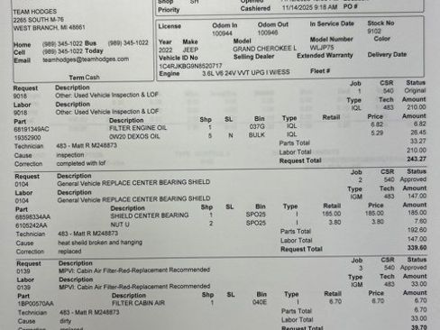 Used 2022 Jeep Grand Cherokee L Limited image 3