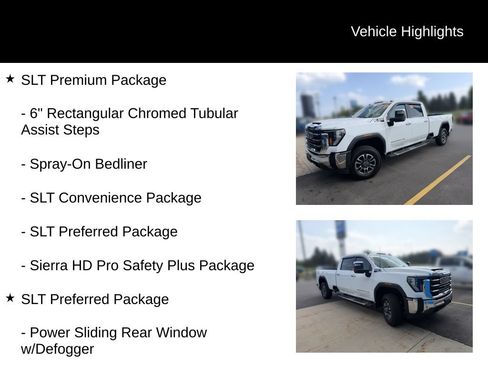 Used 2024 GMC Sierra 2500 SLT w/ SLT Premium Package AWD/4WD image 11