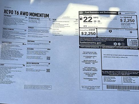 Used 2016 Volvo XC90 T6 Momentum image 30