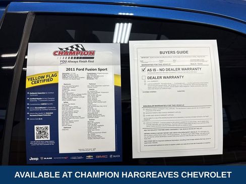 Used 2011 Ford Fusion Sport w/ 402A Rapid Spec Order Code image 43