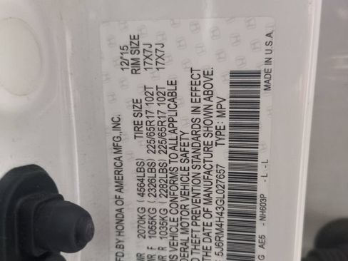 Used 2016 Honda CR-V SE image 30