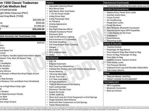 Used 2023 RAM 1500 Tradesman AWD/4WD image 6