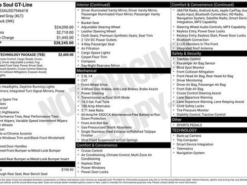 Used 2025 Kia Soul GT-Line w/ GT-Line Technology Package image 4