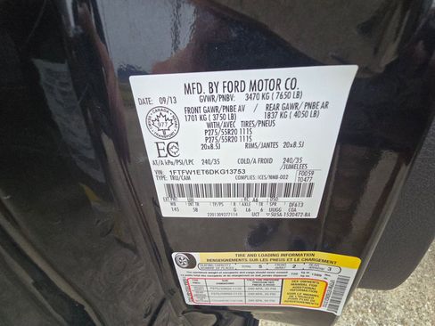 Used 2013 Ford F150 FX4 w/ Luxury Equipment Group image 19