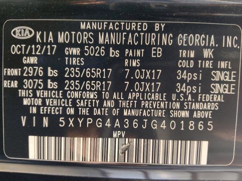 Used 2018 Kia Sorento LX image 33