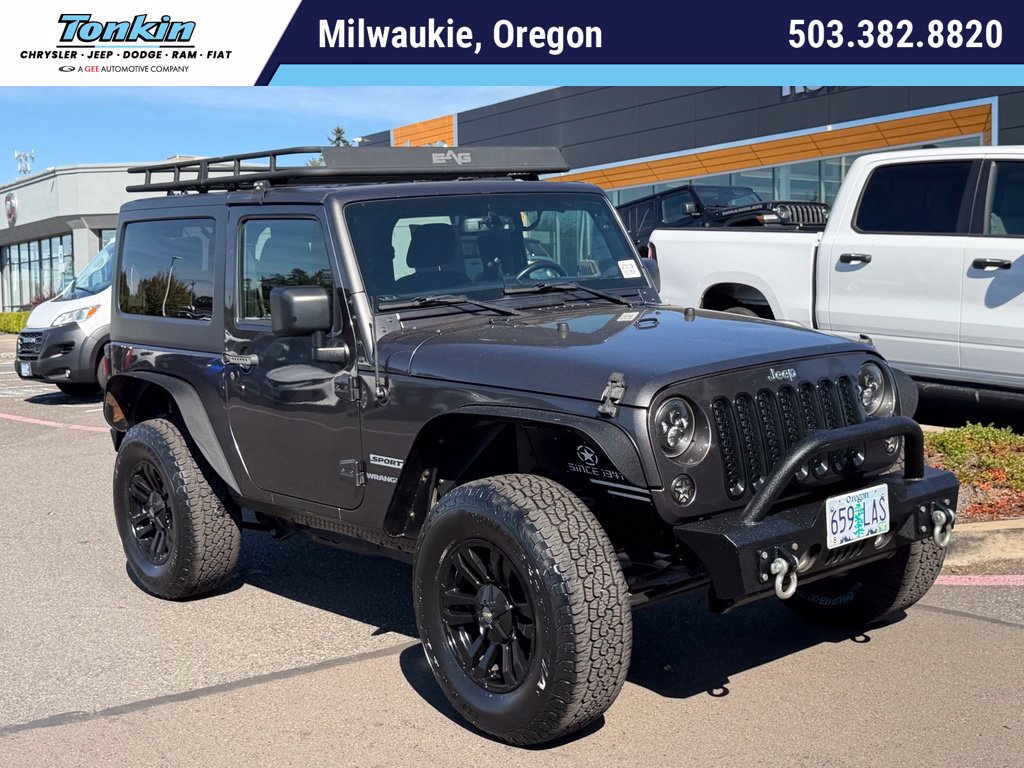 Used 2017 Jeep Wrangler Sport w/ Quick Order Package 24S AWD/4WD image 1