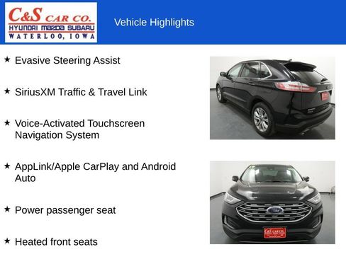 Used 2019 Ford Edge Titanium w/ Cold Weather Package AWD/4WD image 19