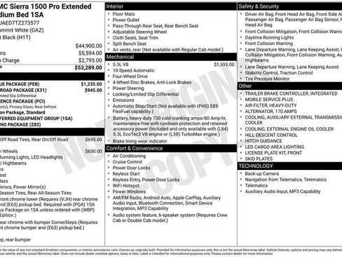 New 2026 GMC Sierra 1500 Pro w/ Pro Value Package AWD/4WD image 21
