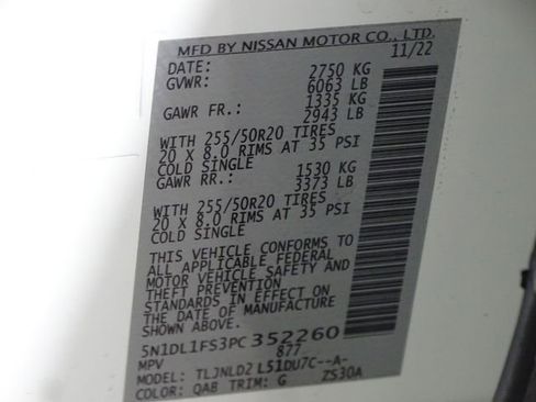 Used 2023 INFINITI QX60 Luxe w/ Cargo Package image 25