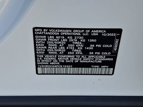 Certified 2023 Volkswagen Atlas SE image 28