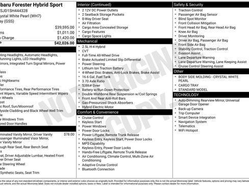 Used 2025 Subaru Forester Sport image 4