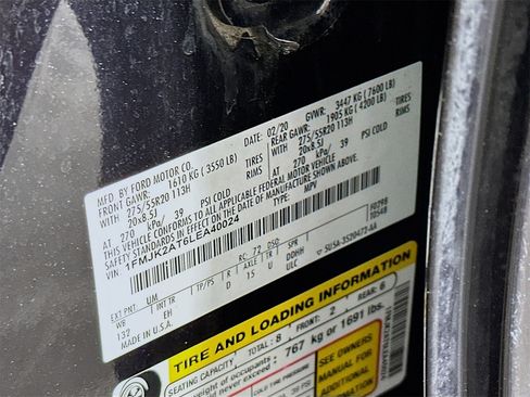 Used 2020 Ford Expedition Max Limited image 34