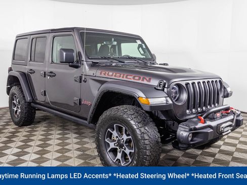 Used 2022 Jeep Wrangler Unlimited Rubicon w/ Steel Bumper Group image 14