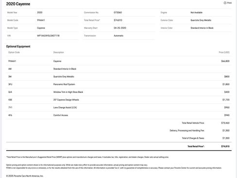 Used 2020 Porsche Cayenne image 30