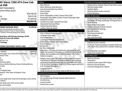 Used 2021 GMC Sierra 1500 AT4 w/ AT4 Preferred Package image 6