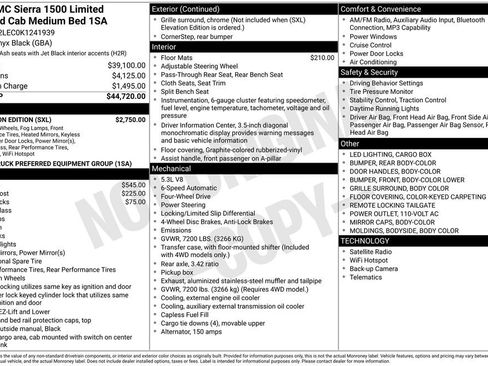 Used 2019 GMC Sierra 1500 Limited w/ Elevation Edition AWD/4WD image 3